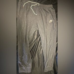 Nike Gray Sweatpants Relaxed Fit Joggers